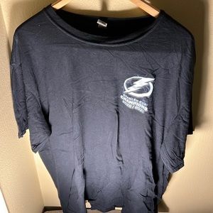 NHL Fanatics Mens Lightning Stanley Cup Champions 20/21 Lightning Strikes Twice
